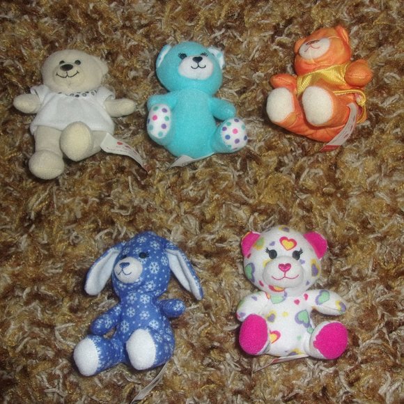 Mini Build A Bear Plush - 5 Bears - Picture 2 of 3